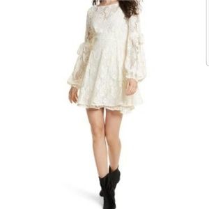 Free People Ruby dress with slip dress
